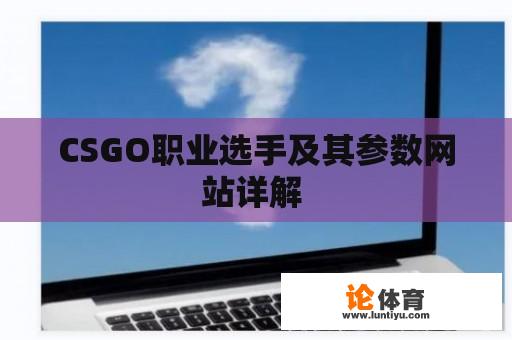 CSGO职业选手及其参数网站详解 