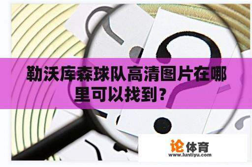 勒沃库森球队高清图片在哪里可以找到？ 