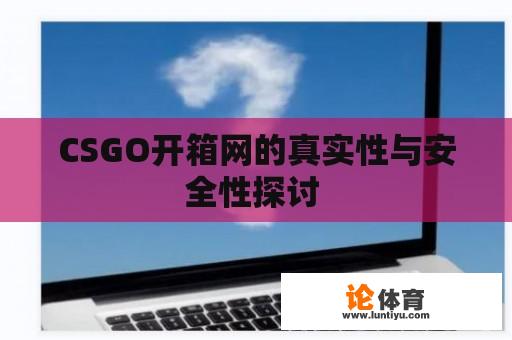 CSGO开箱网的真实性与安全性探讨 