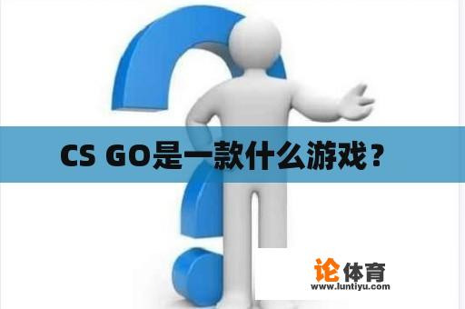 CS GO是一款什么游戏？ 