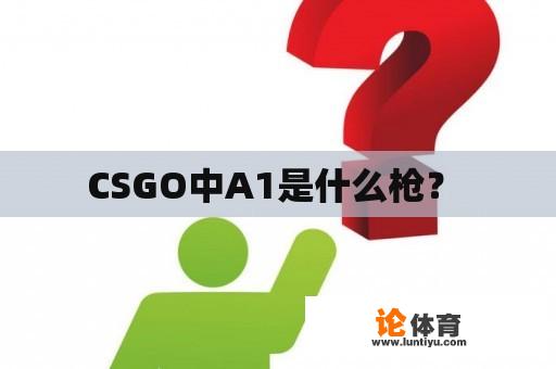 CSGO中A1是什么枪？ 