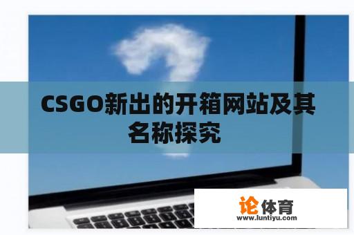 CSGO的新开箱网站及其名称探究