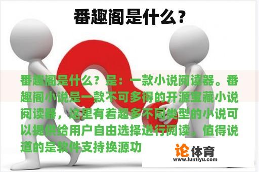 番趣阁是什么？