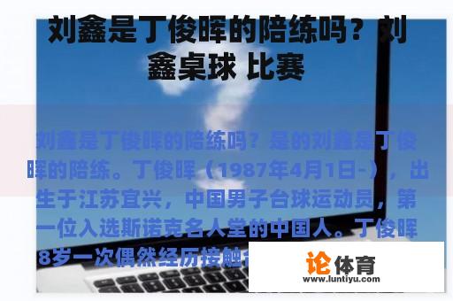 刘鑫是丁俊晖的陪练吗？刘鑫桌球 比赛