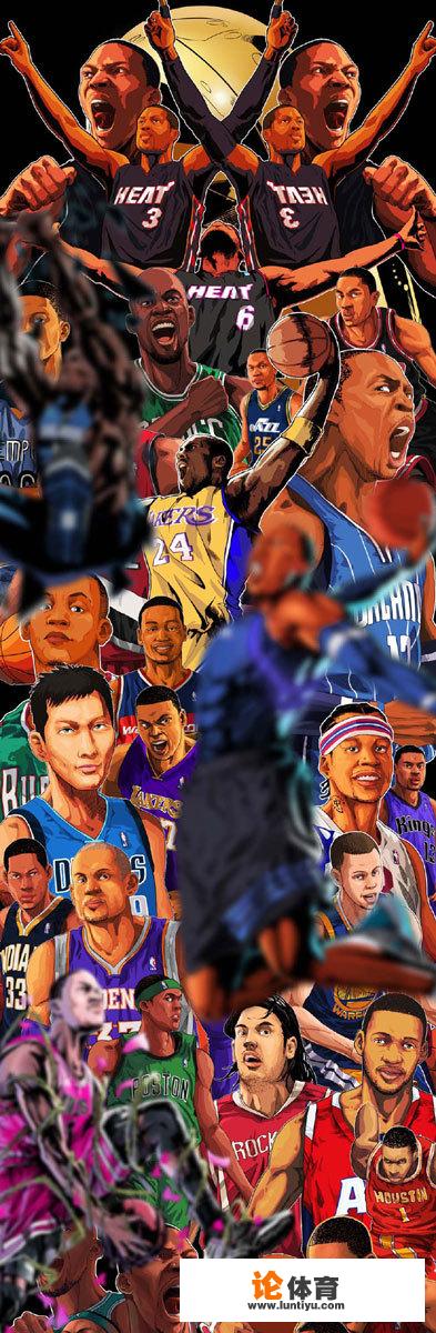 有没有nba超巨的手绘，或者沙画