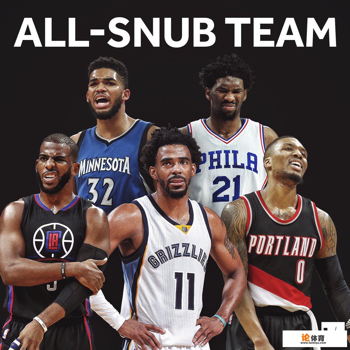 2017NBA全明星赛阵容出炉，有谁让你觉得没进太可惜了呢