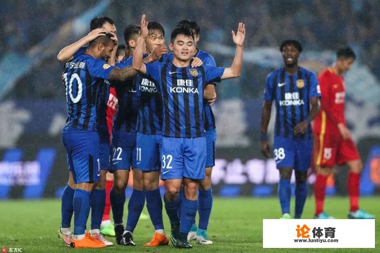 中超第九轮，江苏苏宁2-0击败长春亚泰，暴雨中苏宁赢在了哪里