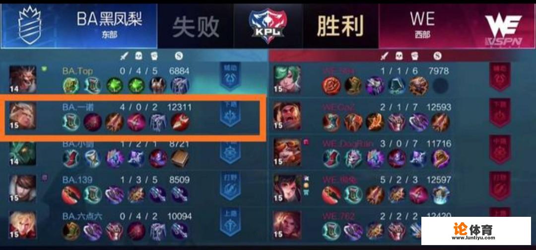 《王者荣耀》后羿时隔531天回归KPL,BA一诺灵性走位却惨败,边射真的不适合KPL吗 《王者荣耀》后羿时隔531天回归KPL,BA一诺灵性走位却惨败,边射真的不适合KPL吗