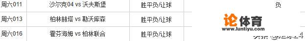 周六德甲沙尔克主场迎战沃尔夫结果分析