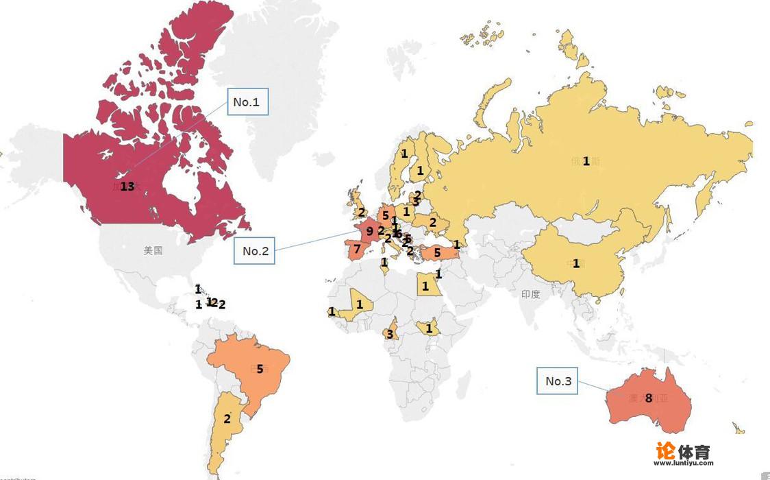 除了美国外,哪个国家的NBA球员最多?_麦迪wcba队长 除了美国外,哪个国家的NBA球员最多?_麦迪wcba队长