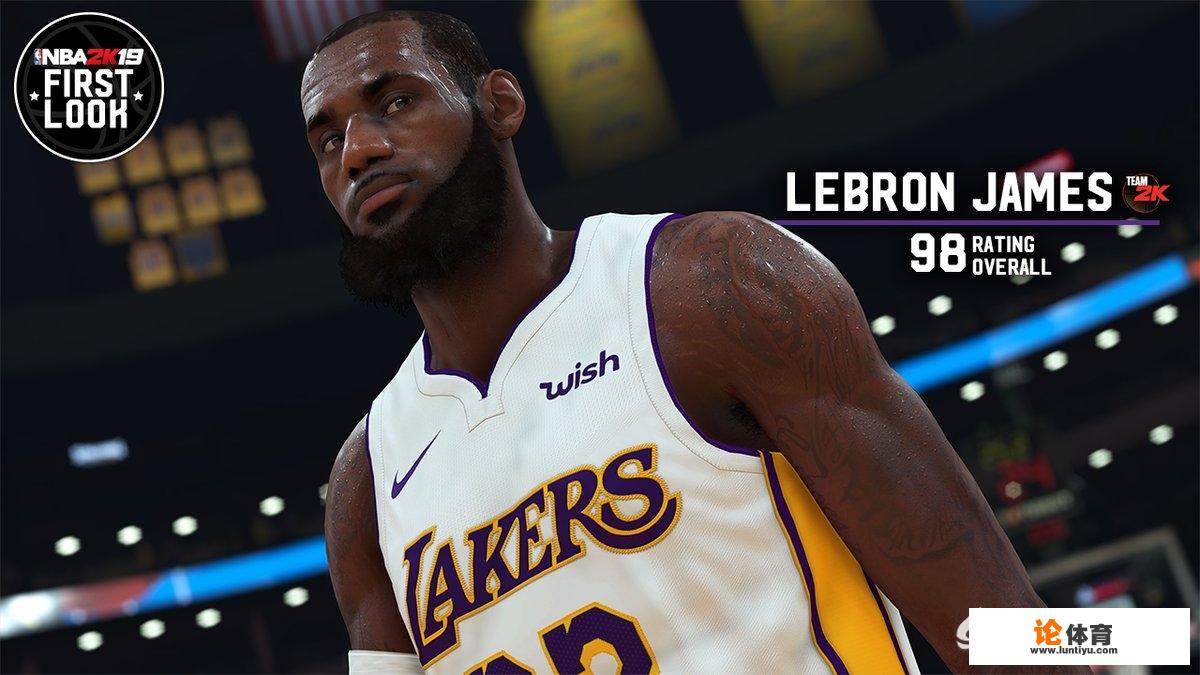 《NBA 2K19》公布詹姆斯能力值为98，你如何看