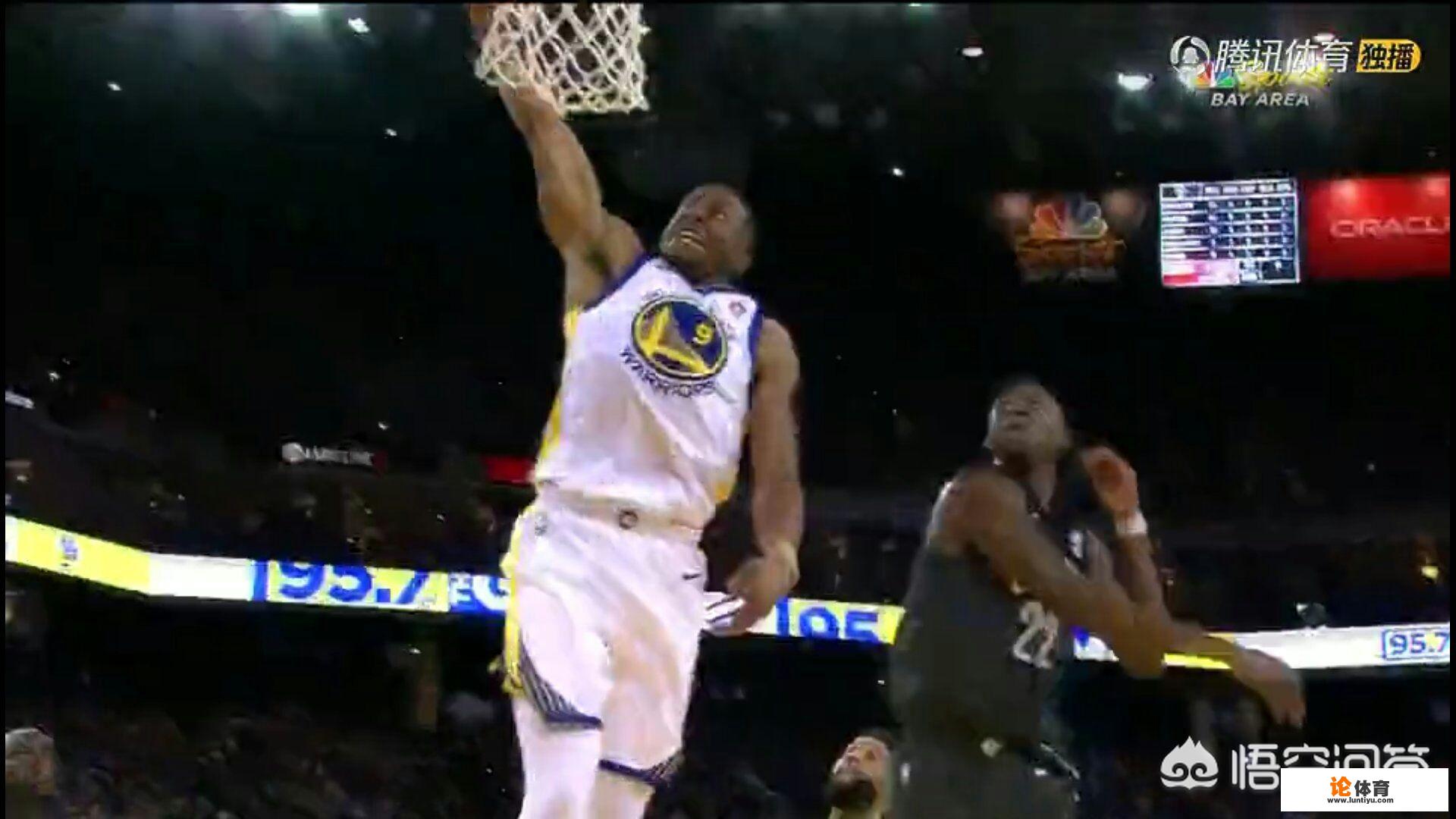 勇士对篮网第四节中段，一哥突破双手暴扣，紧接着空切单手劈扣，伊戈达拉真的老了吗