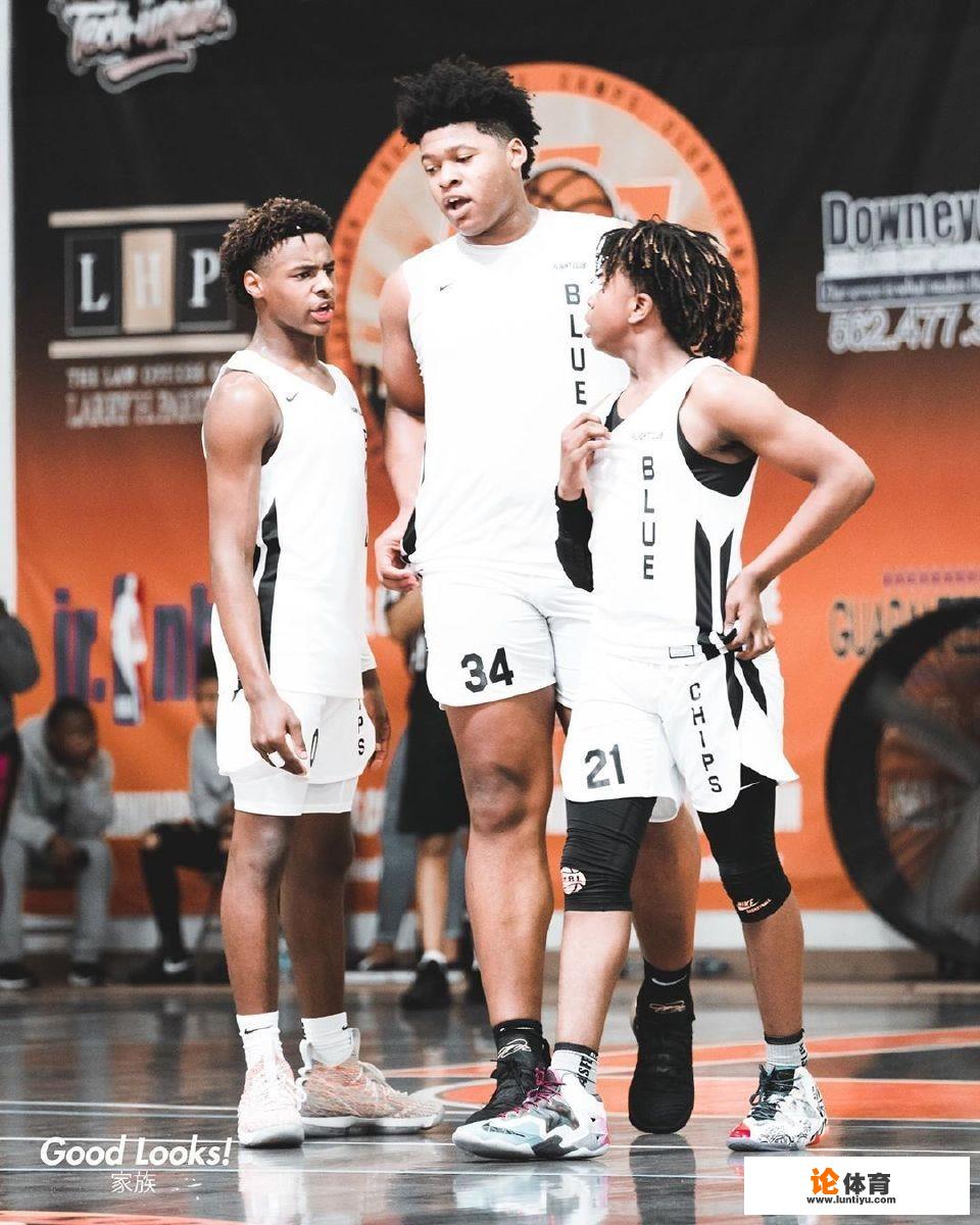 詹姆斯纵横nba十六载是天选之子，见到自己儿子15岁同学却目瞪口呆被吓傻，这怎么回事