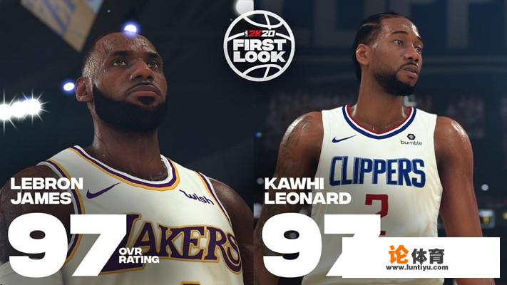 nba2k20公布，能力值排名前十都是哪些球星，你认为符合他们真实实力对比吗，你怎么看