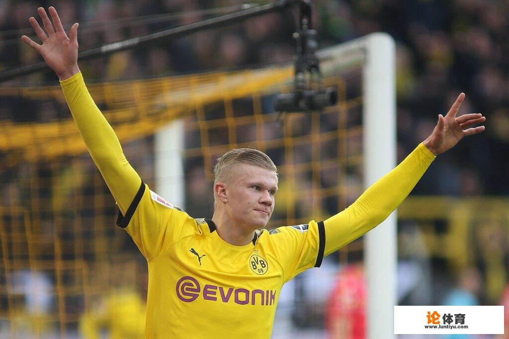 多特2-0莱比锡，哈兰德双响，德甲半程打入13球，你怎么看？