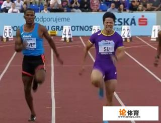 2018田径洲际杯百米大战，苏炳添一直领先，但怎样在最后一瞬被反超0.02秒？