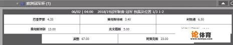 19年欧冠冠亚军? 19年欧冠冠亚军?