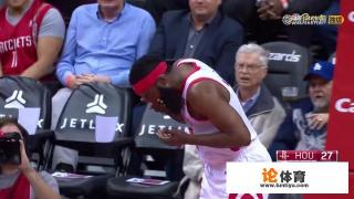 NBA火箭惜败奇才，哈登这个扣篮什么水平？为什么没人防守鼻子还受伤了？空气封盖？