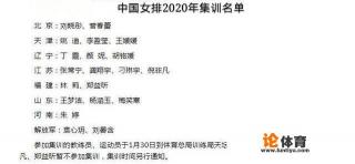 中国女排2020集训名单出炉，有什么亮点吗？